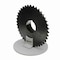 Browning Split Taper Bush Spkts-900, No 60Q38 KWY 1/2X3/16 60Q38 KWY 1/2X3/16 - alternate 1
